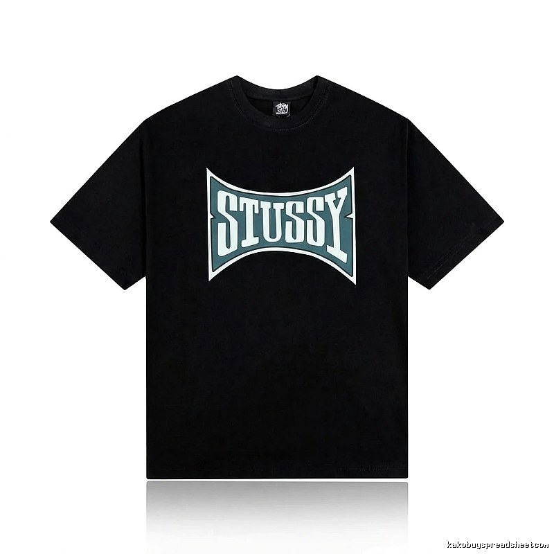 Stussy classic black T-shirt