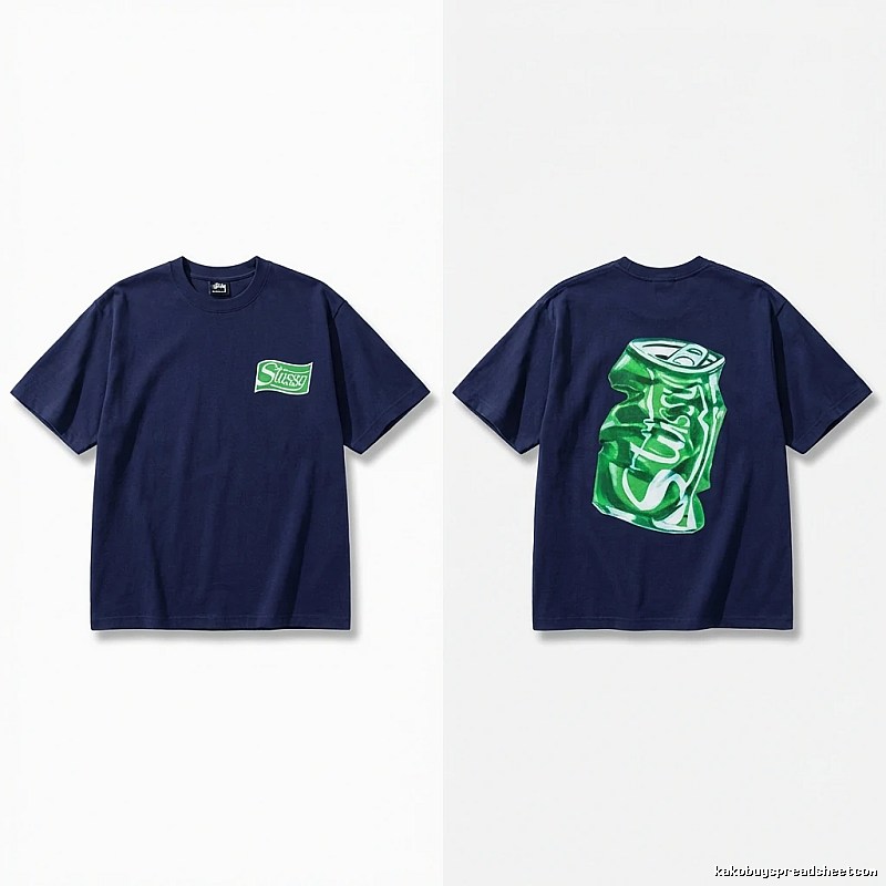 Stussy Cola Print Short-Sleeve T-Shirt
