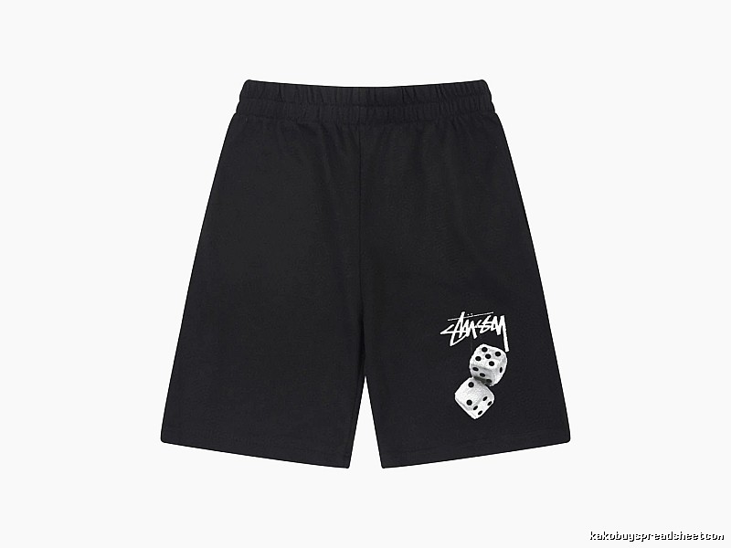 Stussy dice print style shorts
