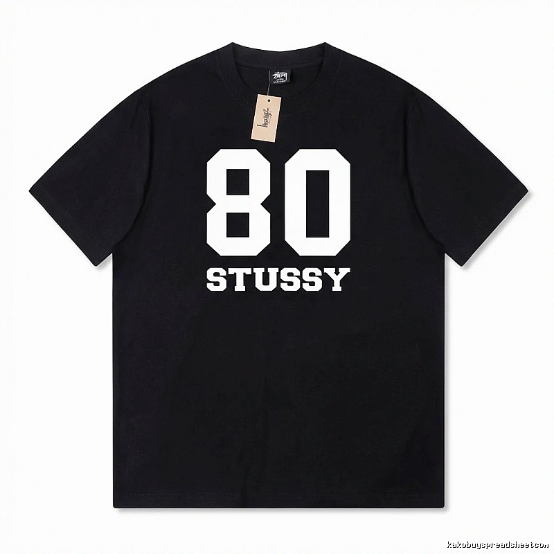 Stussy digital style black T-shirt