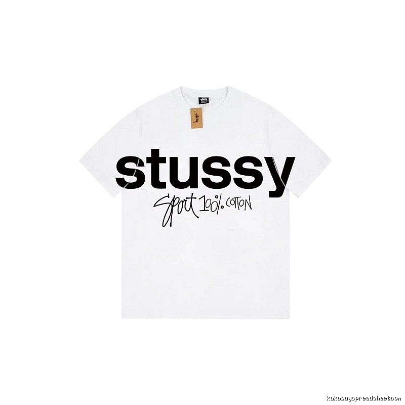 Stussy Gift Ready Graphic T-shirt Black White Stussy with Standout Detail