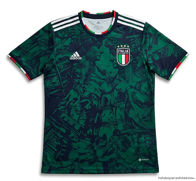 Stussy Italian retro style green T-shirt