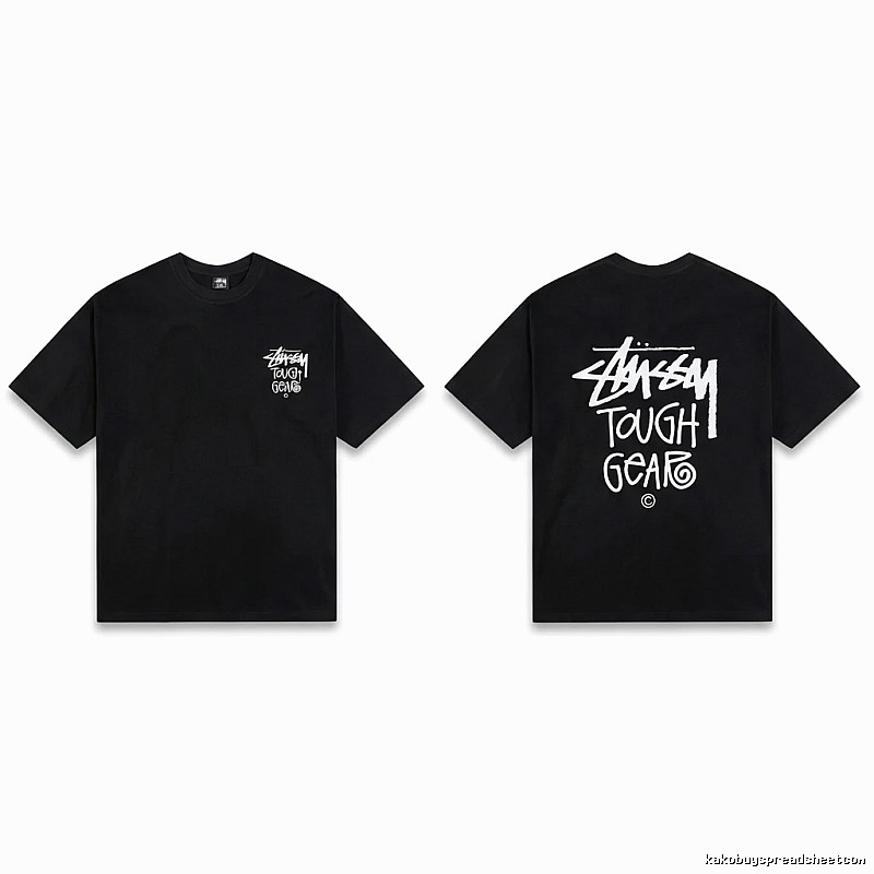 Stussy trendy and cool style black T-shirt
