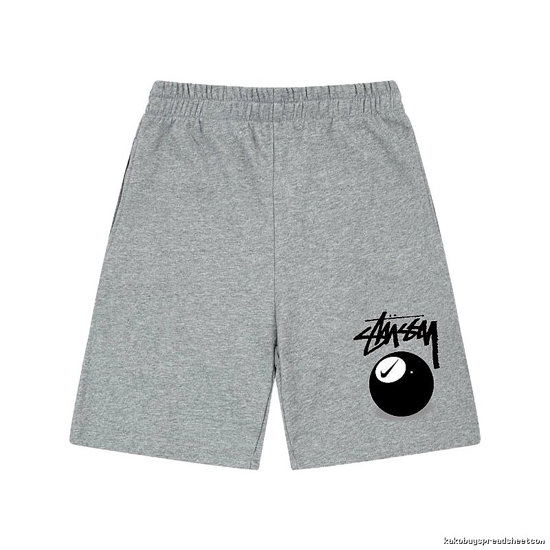 Stussy trendy and cool style gray shorts