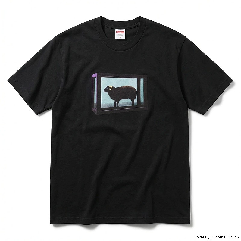 Supreme Art Style Black T-shirt