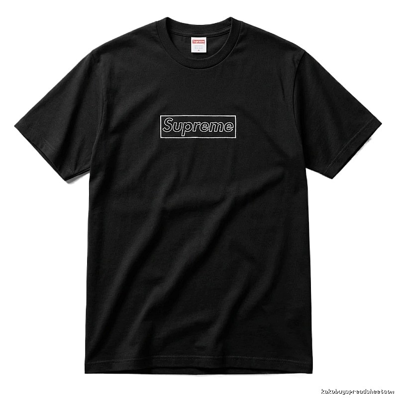 Supreme Basic Style Simple Black T-shirt