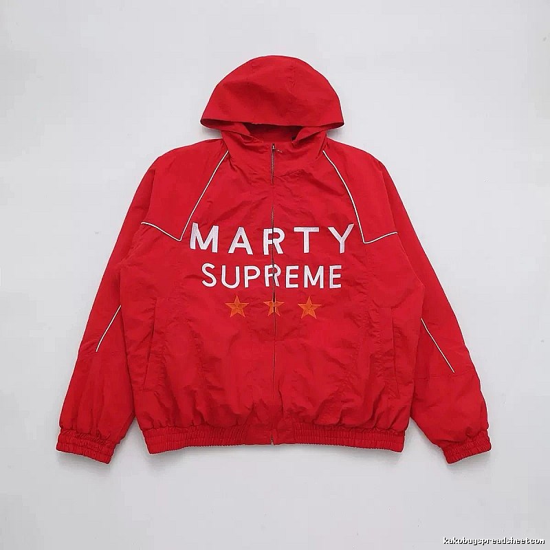 Supreme Marty Stars Red Pullover Hoodie