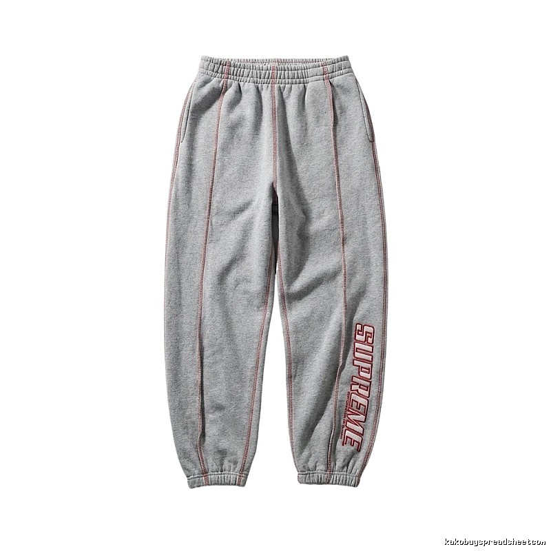 Supreme sporty grey sweatpants