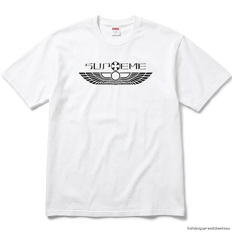 Supreme Wing Wind White T-shirt