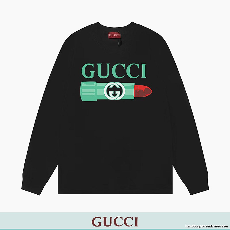 Sweatshirt by Gucci with Black Gucci Sweatshirt with Green