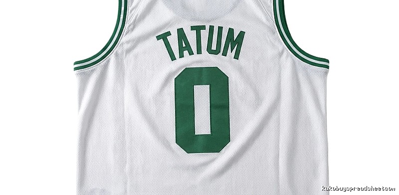 Tatum Series Sporty White Jersey