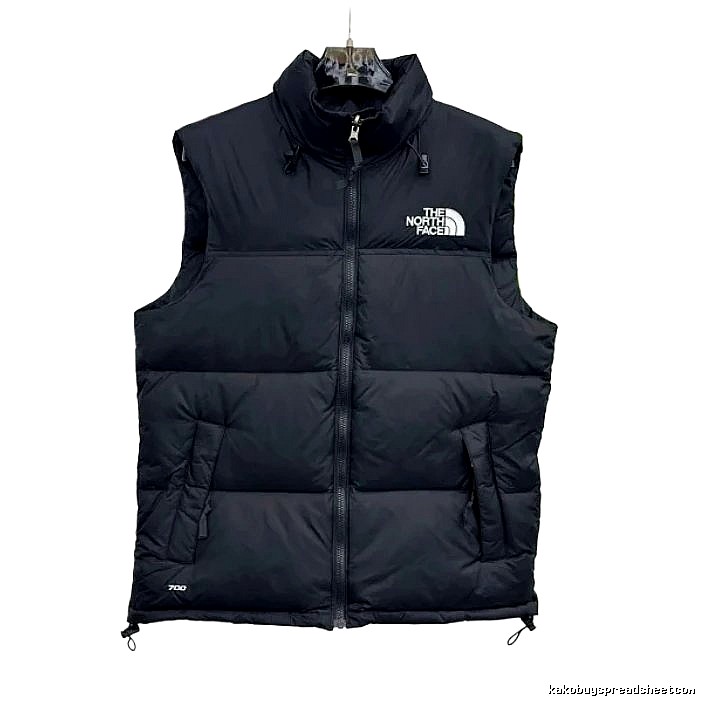 The North Face Black Trendy and Cool Down Vest
