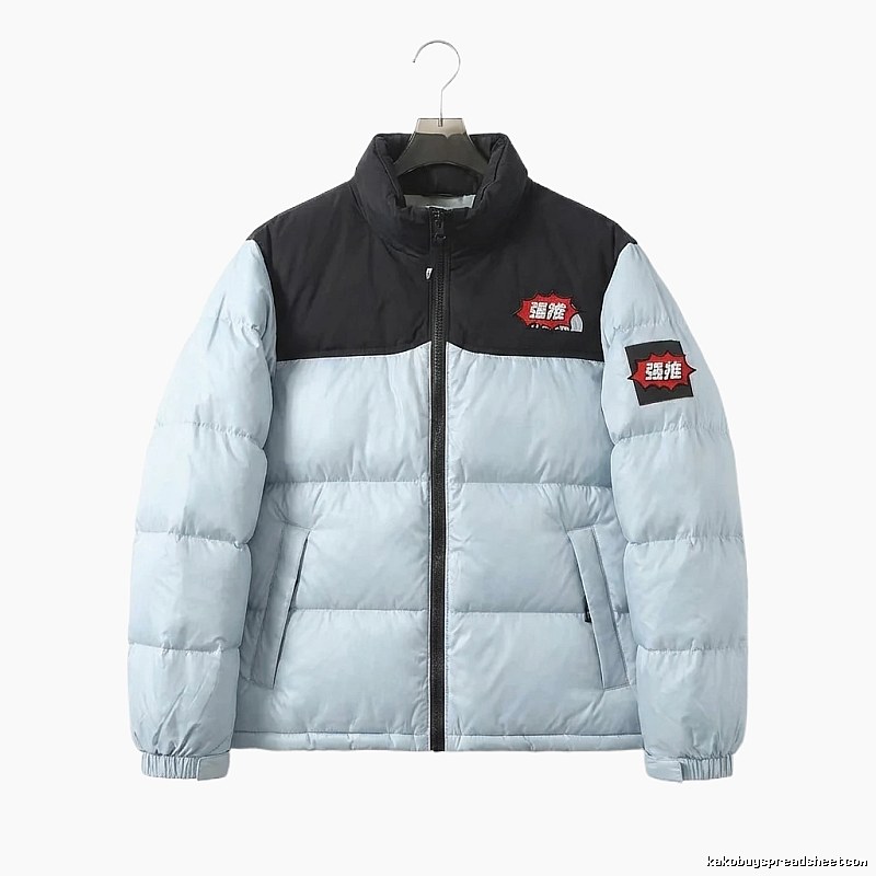 The North Face Color-blocked Down Jacket