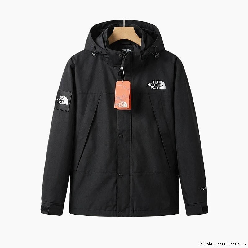The North Face outdoor-style black coat