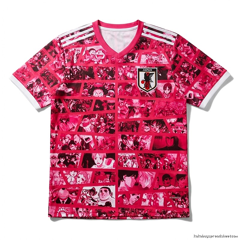 Tokyo Ghoul anime-style red short-sleeve