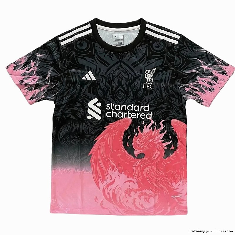Tokyo Ghoul dark style pink and black short-sleeved shirt