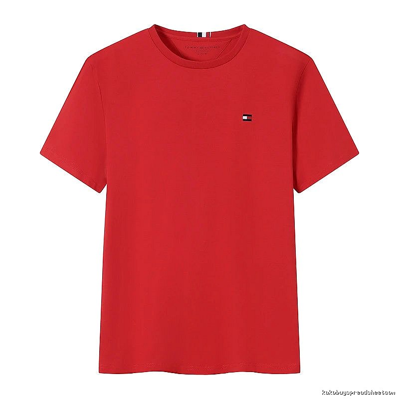 Tommy Hilfiger Red Logo T-Shirt Weekend Wear