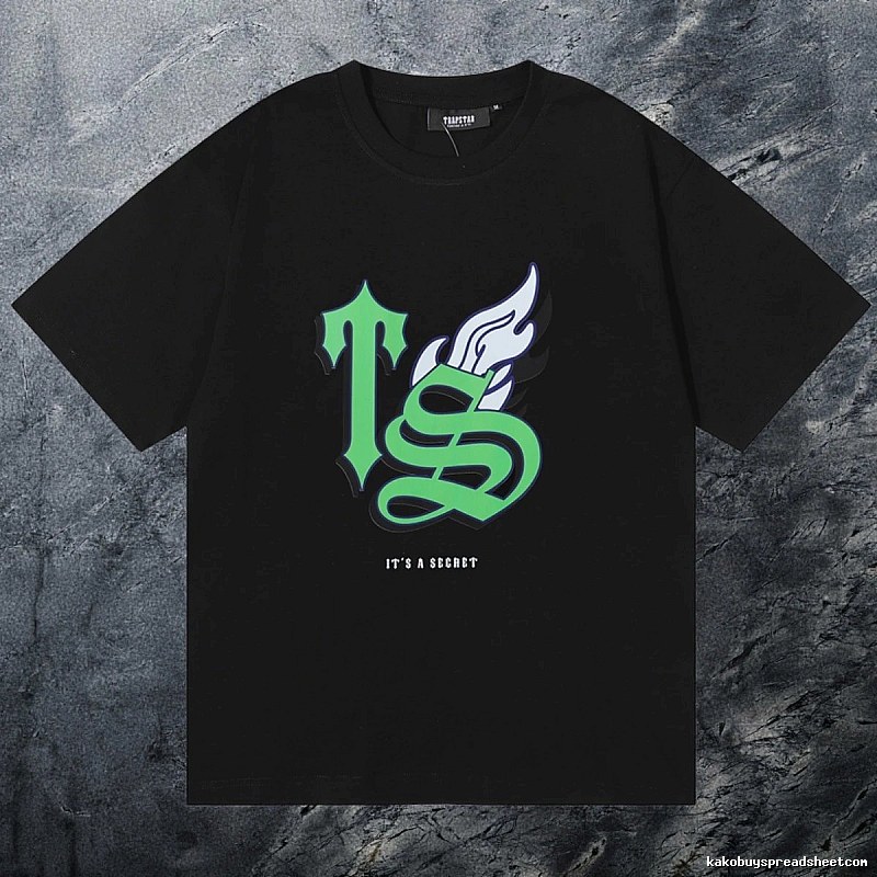 Trapstar Compact Keys graphic T-shirt Black White Key for Smart Casual Looks