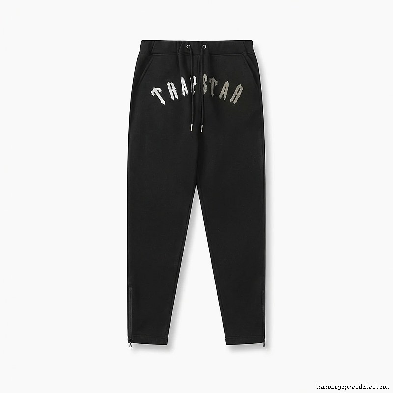 Trapstar Letter Trendy Cool Style Black Pants