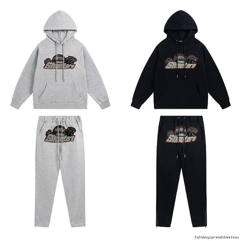 Trapstar sporty grey/black suit set