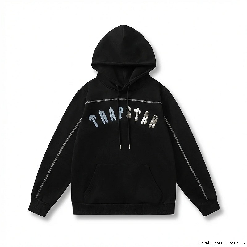 Trapstar Trendy Black Hoodie