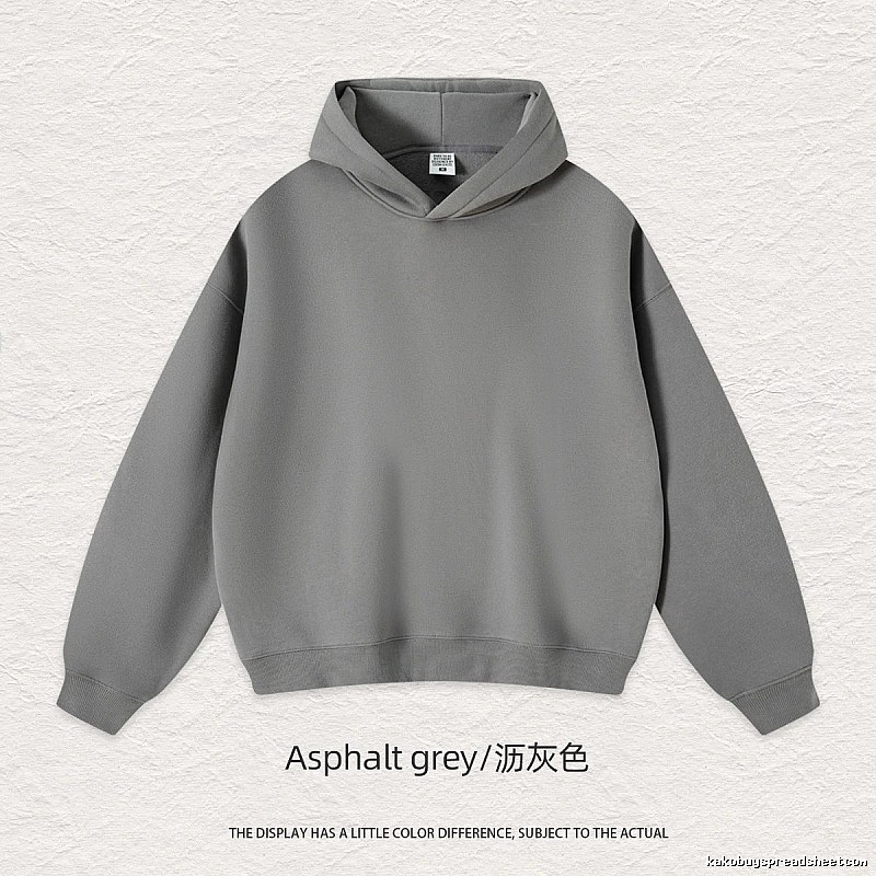 Travel Blank pullover hoodie Black Minimal A with Modern Look