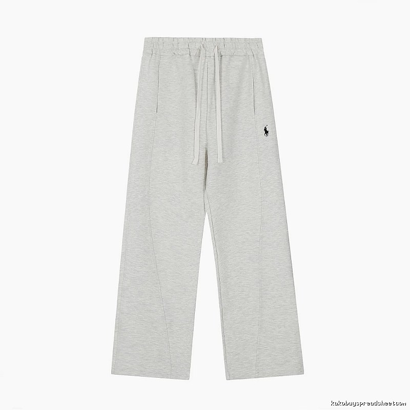 Travel RalphLauren Wide-Leg Sweatpants with small pony mark and relaxed drawstring waist