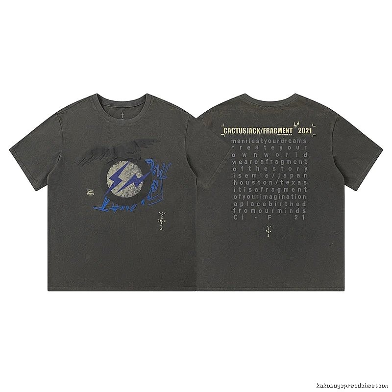 Travis Scott Premium Style Graphic T-shirt Brown Travis Scott for Minimal Outfits