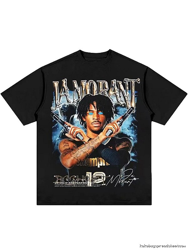 Tupac Urban Portrait graphic T-shirt Black Tupac Collage with Statement Pattern