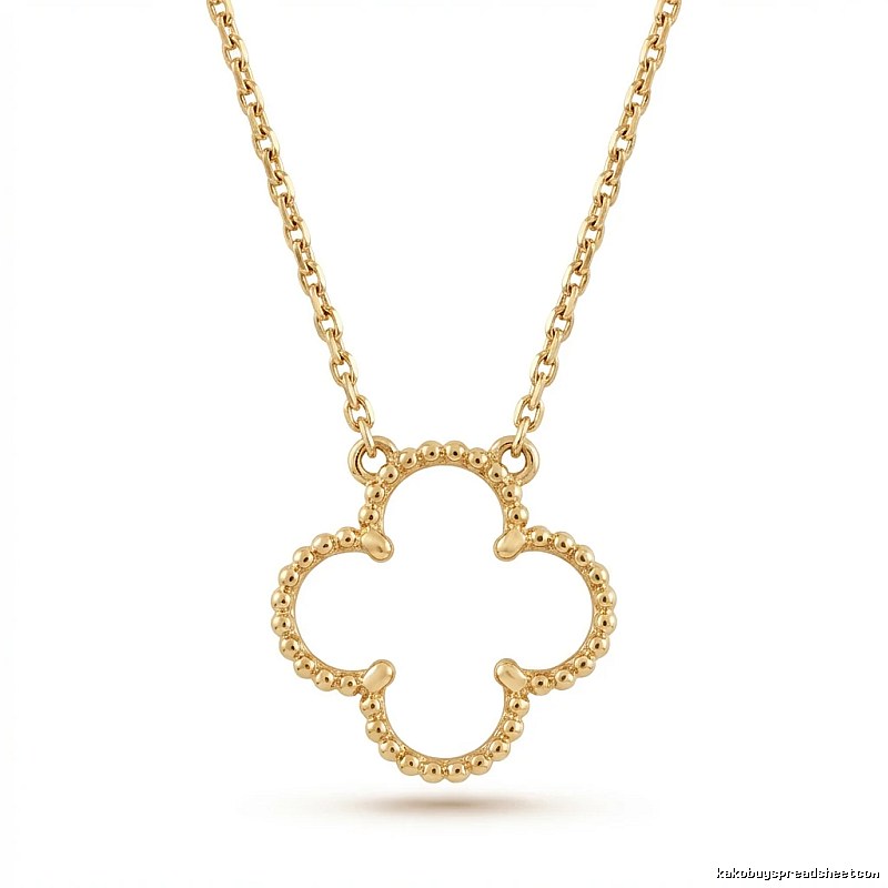 Van Cleef & Arpels Four-leaf Clover Gold Necklace