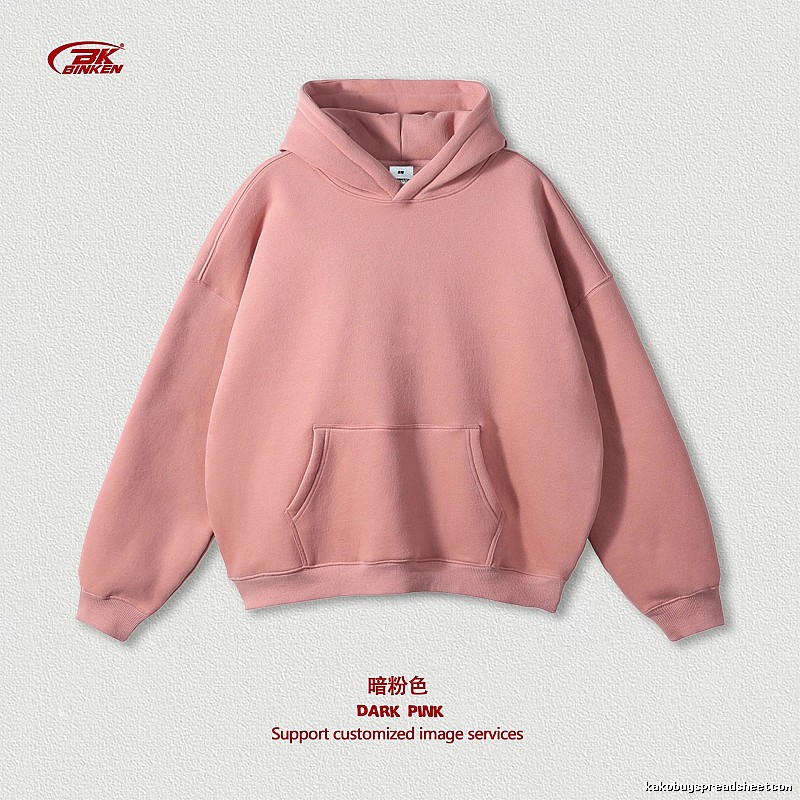 Weekend Pullover hoodie Navy Blank Kangaroo for Seasonal Looks
