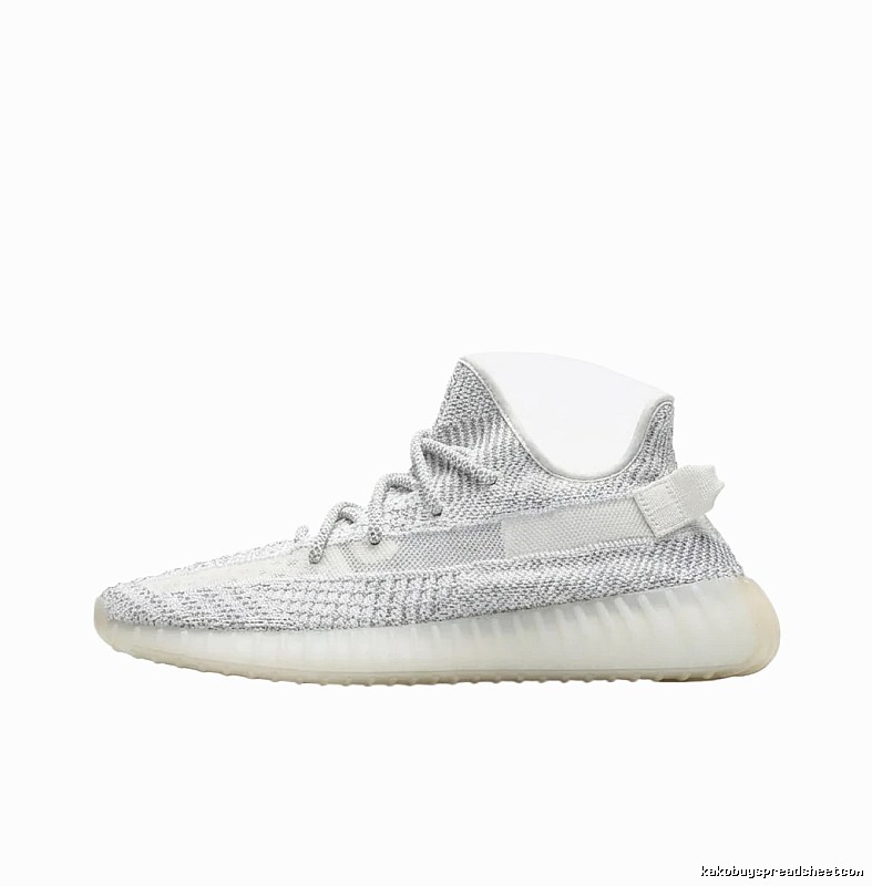 Yeezy 350 minimalist style white shoes