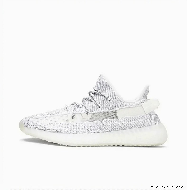 Yeezy 350 V2 Minimalist Style Silver-White Shoes